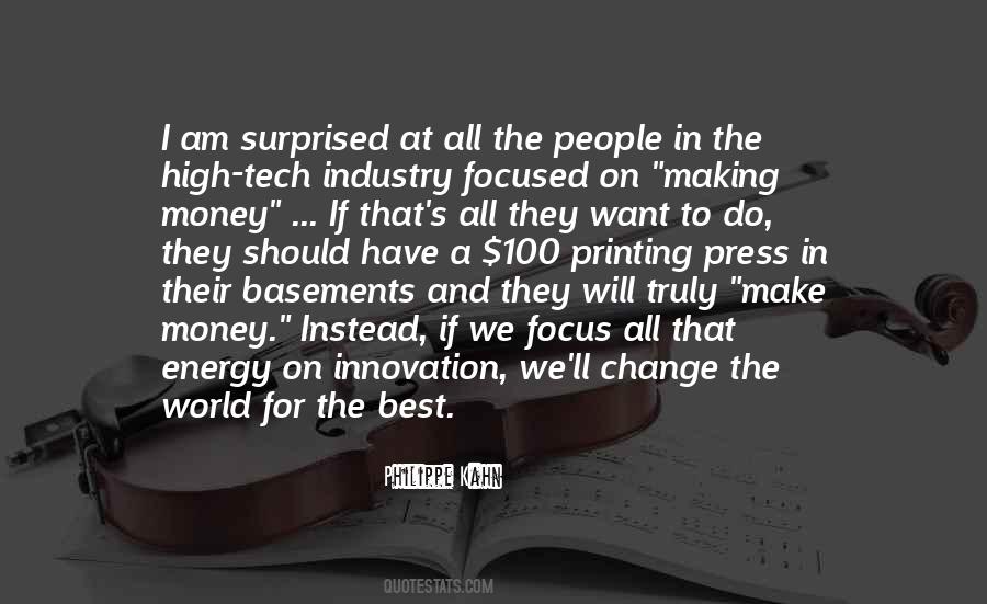 Focus On Change Quotes #310574