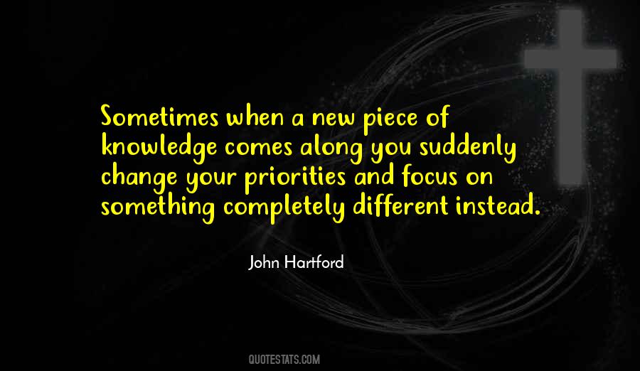 Focus On Change Quotes #681319