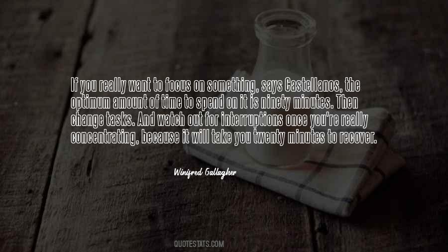 Focus On Change Quotes #878168