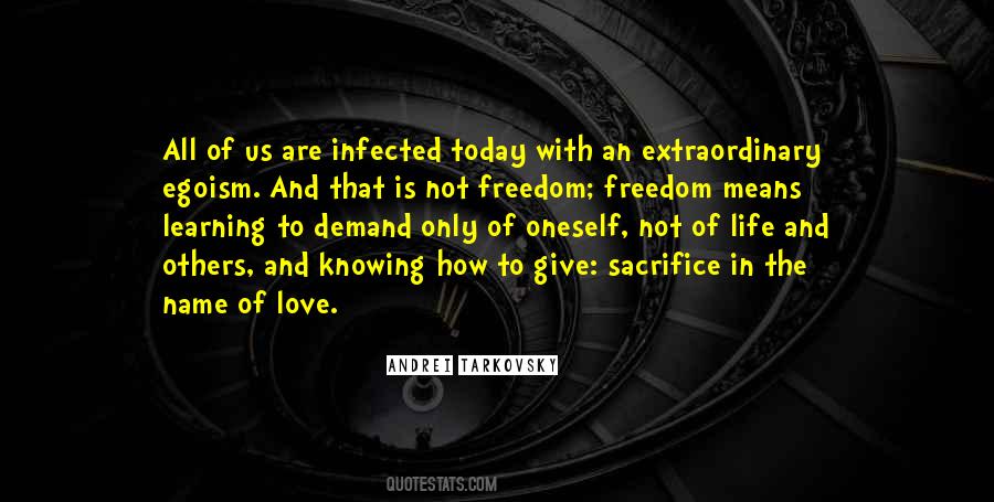 Freedom Sacrifice Quotes #1428479