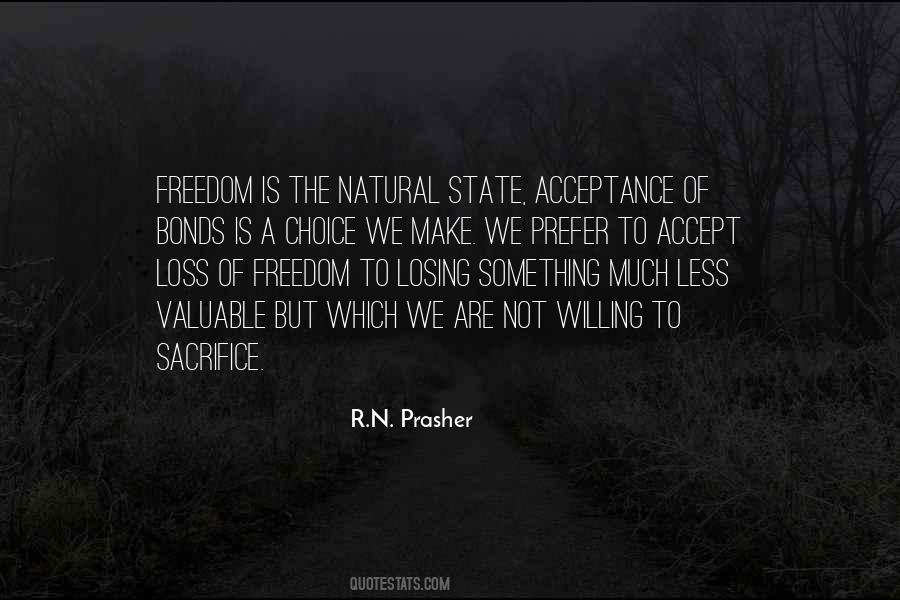 Freedom Sacrifice Quotes #1577838