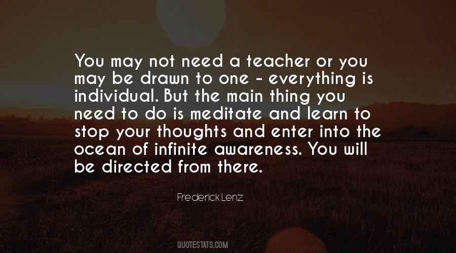Individual Thoughts Quotes #1454581