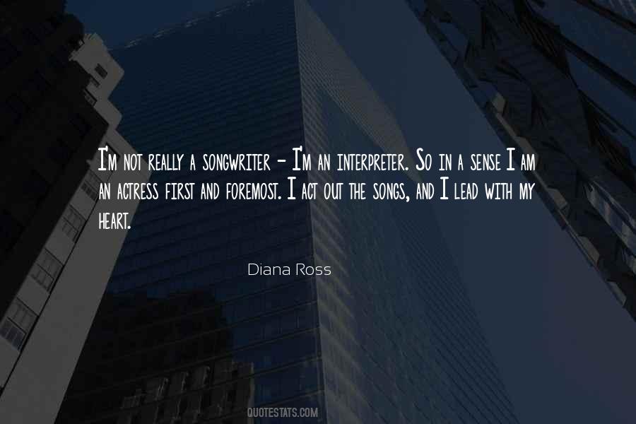 I Act Quotes #1257697
