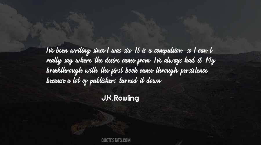 Persistence Persistence Persistence Quotes #473658