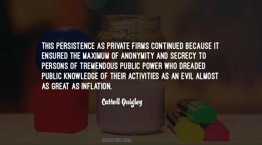 Persistence Persistence Persistence Quotes #936940