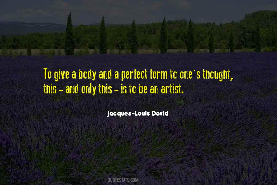 To Be An Artist Quotes #1295613