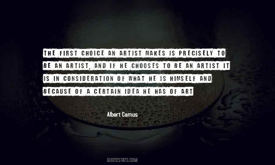 To Be An Artist Quotes #1309768