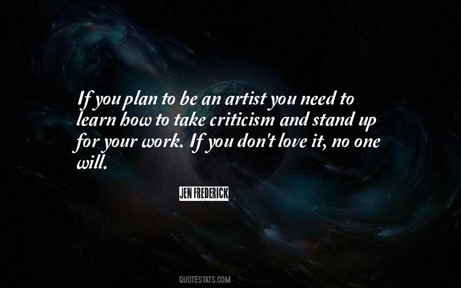 To Be An Artist Quotes #1640560