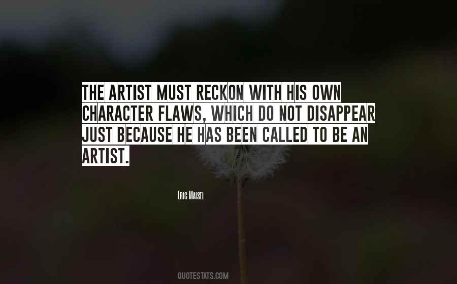 To Be An Artist Quotes #1854682