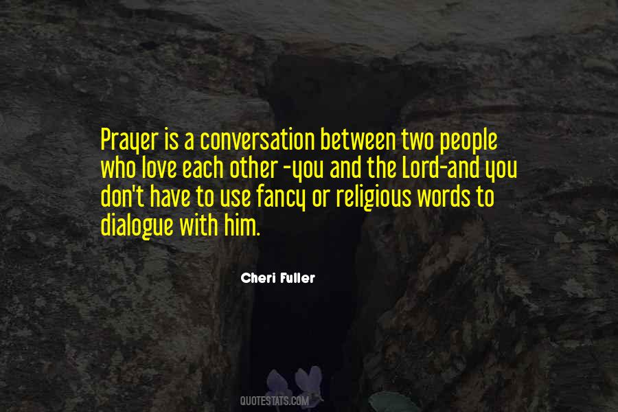 Conversation Love Quotes #347004