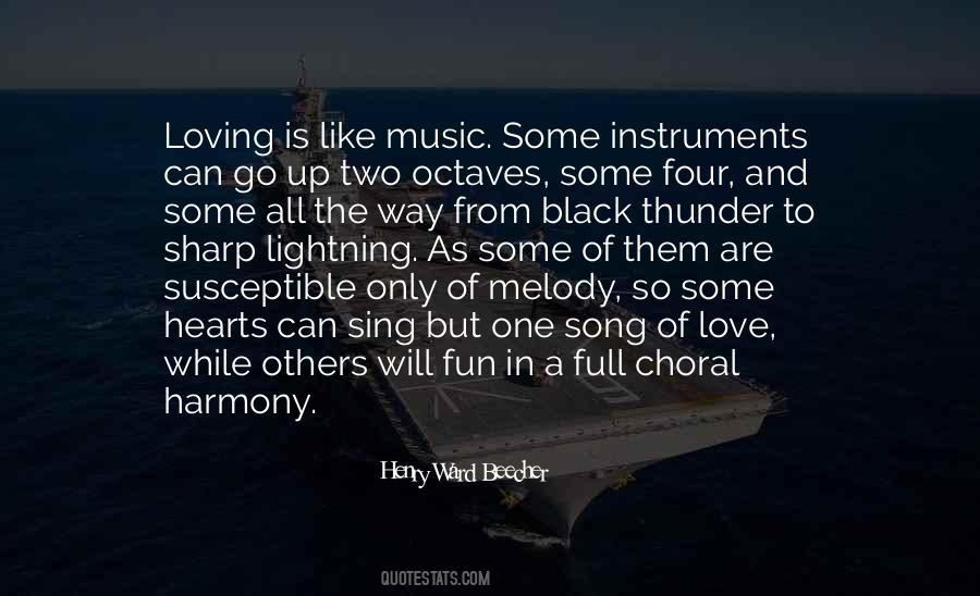 Love Is A Song Quotes #1817779
