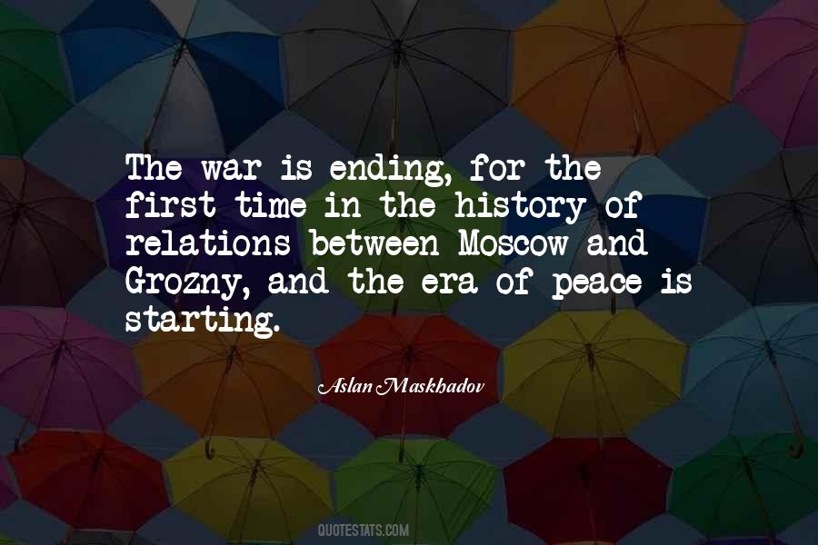 Quotes About Starting And Ending #517205