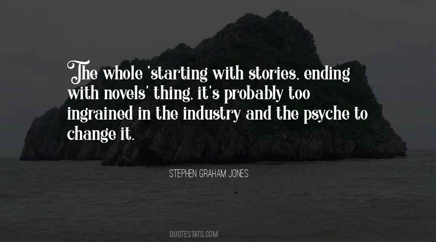 Quotes About Starting And Ending #960609