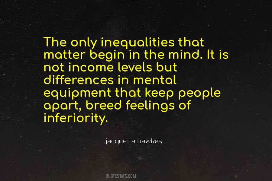Quotes About Inequalities #1109806