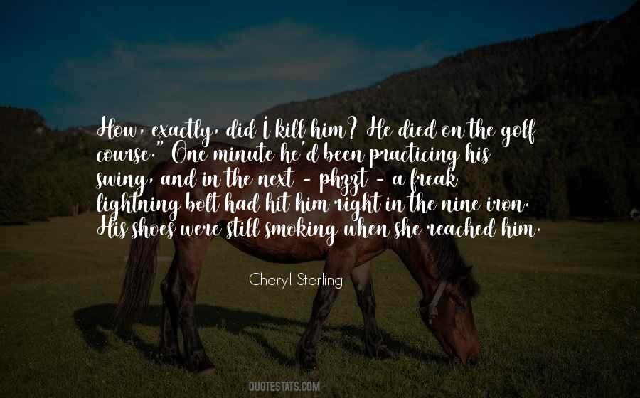 Hit By Lightning Quotes #1624902