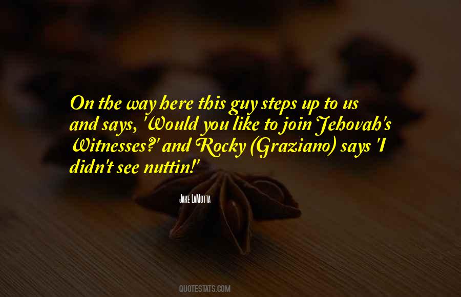 Rocky Steps Quotes #106411