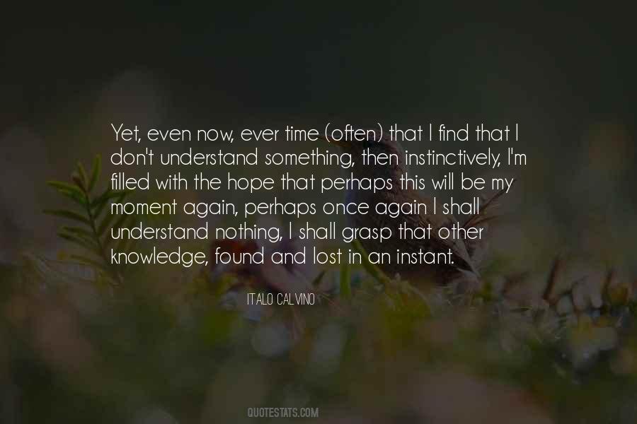 Something I Lost Quotes #1050741