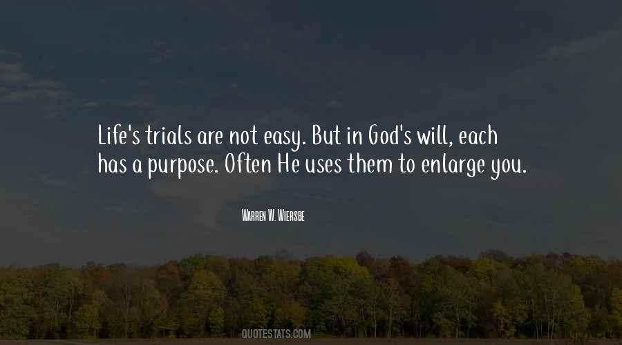 Trials God Quotes #1057610