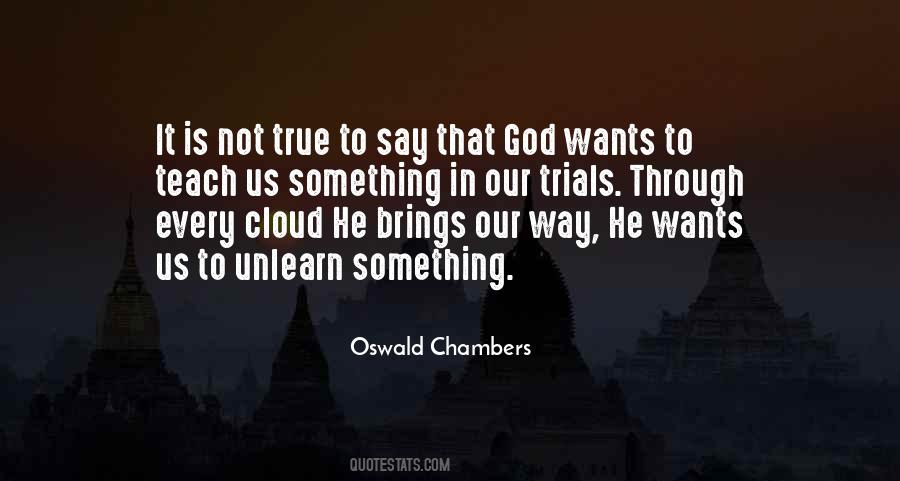 Trials God Quotes #1343078