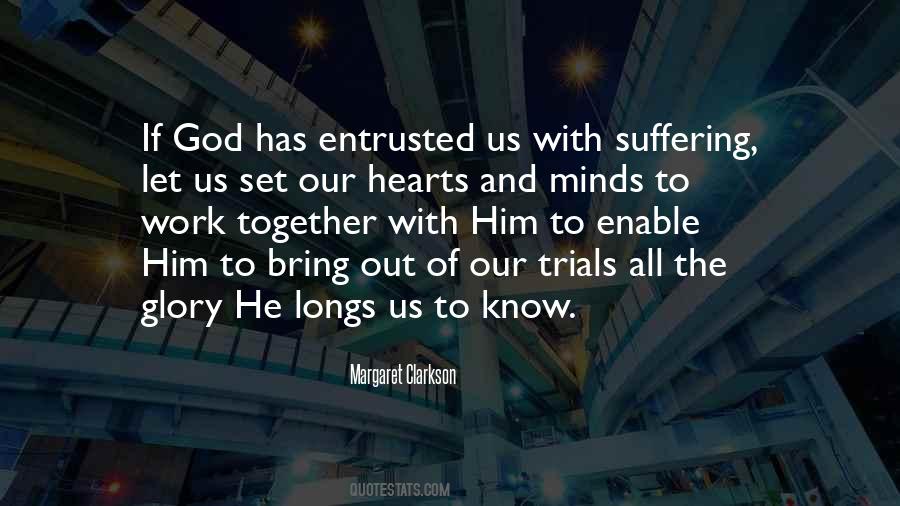 Trials God Quotes #1359774