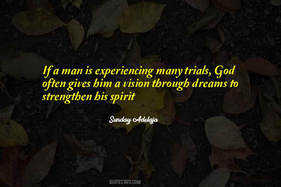 Trials God Quotes #986437