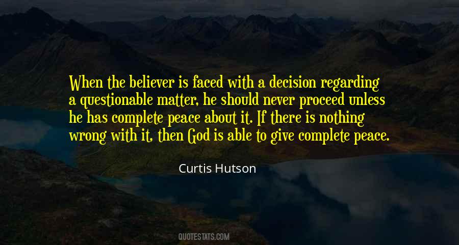 God Give Us Peace Quotes #1390268