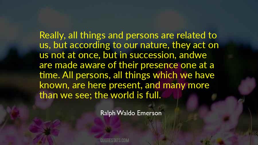 Quotes About We Are All Related #1030610
