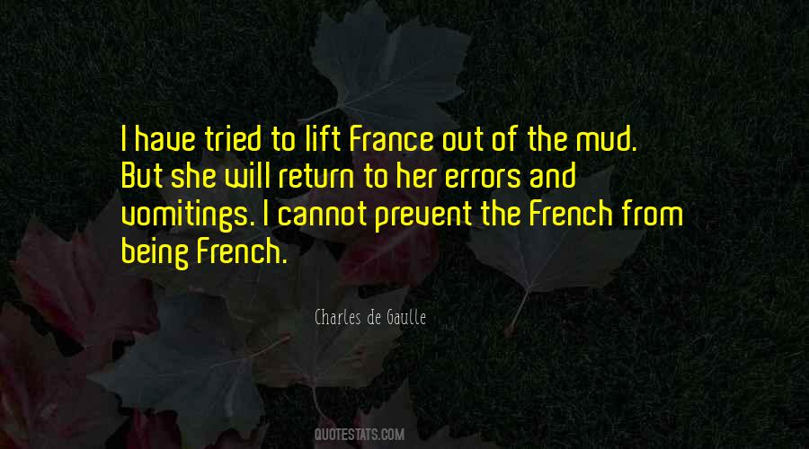Quotes About Being French #1143298