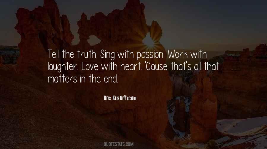 Work With Passion Quotes #1662353