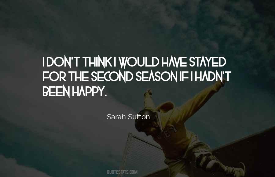 Quotes About Happy Season #1437023