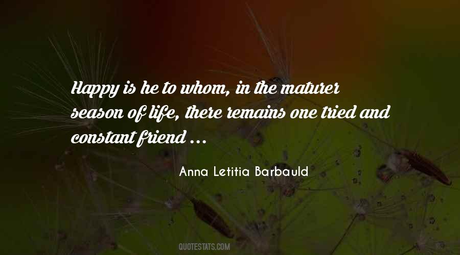 Quotes About Happy Season #275747