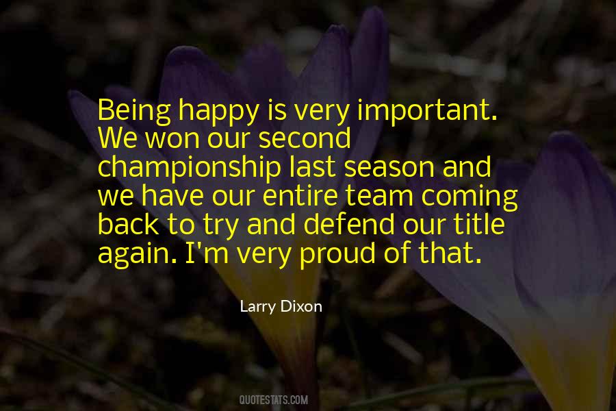 Quotes About Happy Season #570048