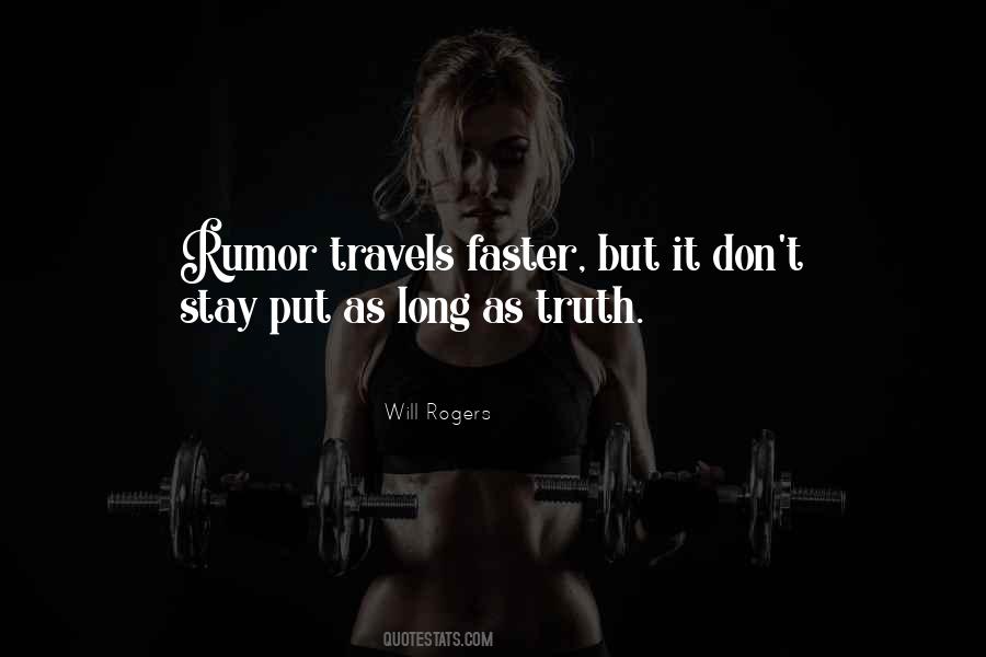 Gossip And Truth Quotes #1469751
