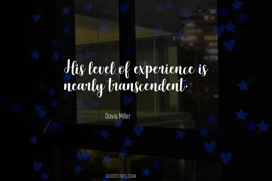Experience Leadership Quotes #1114820