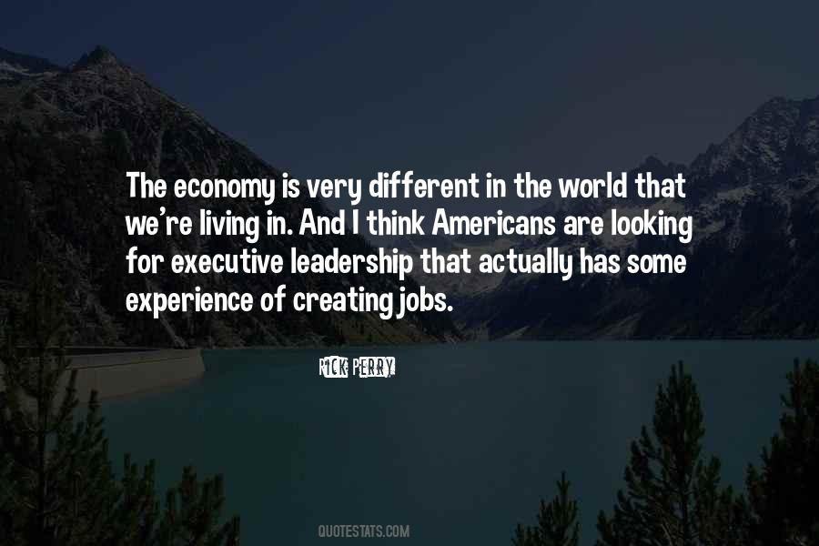 Experience Leadership Quotes #398306