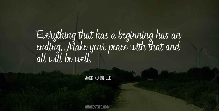 Everything Has An Ending Quotes #1266372