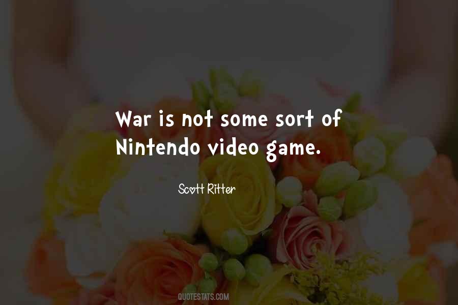 Video Game War Quotes #605800