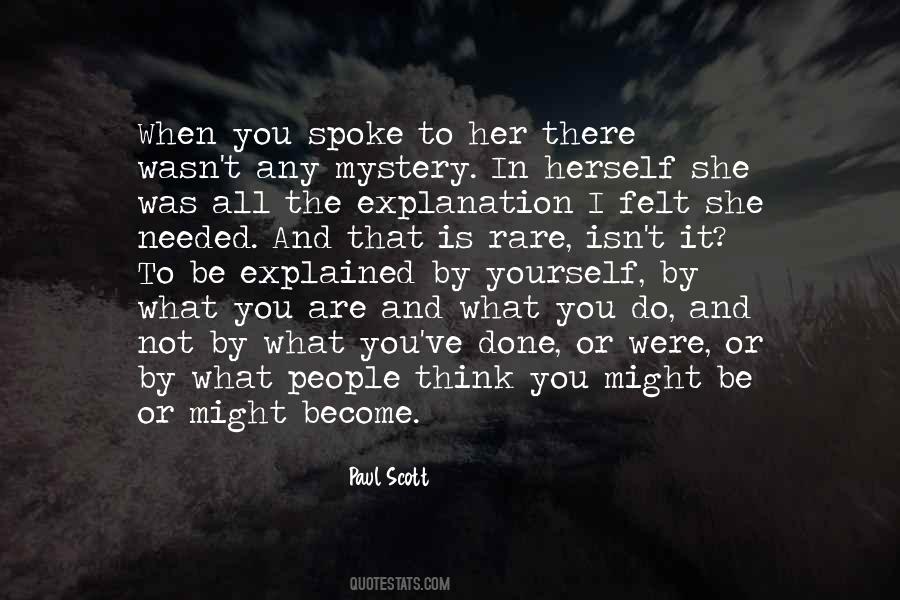 She Is Rare Quotes #1064488