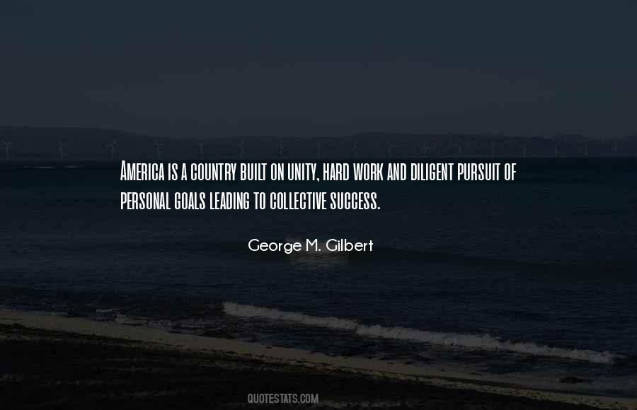 Unity And Hard Work Quotes #1695398