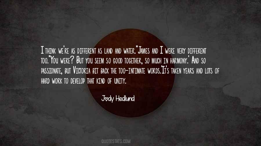 Unity And Hard Work Quotes #265212