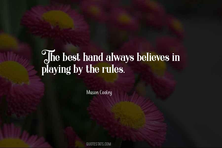 Best Rules Quotes #1213010