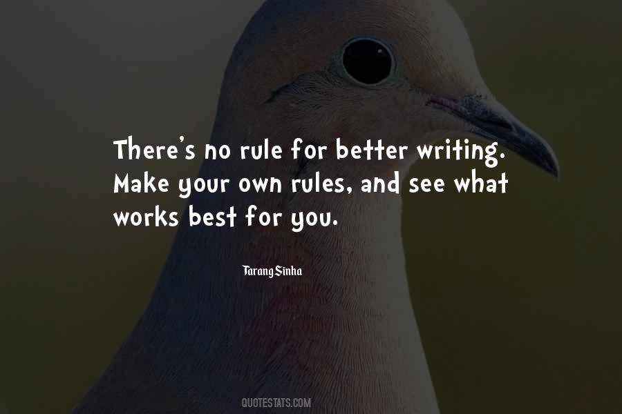 Best Rules Quotes #697480