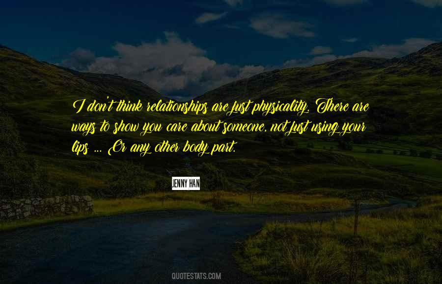 Someone Care About You Quotes #510923