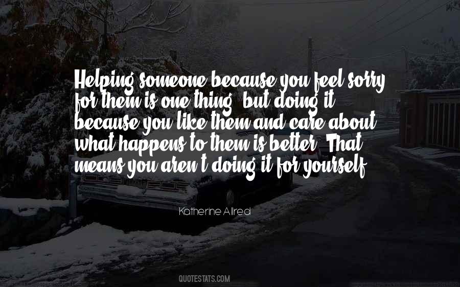 Someone Care About You Quotes #662230