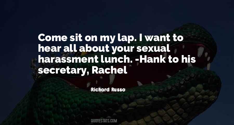 Sit On His Lap Quotes #1700175