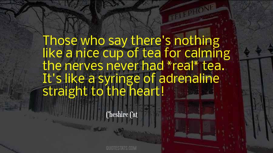 Nice Cup Of Tea Quotes #1371256