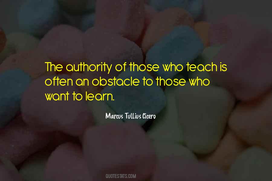 Teach To Learn Quotes #181095