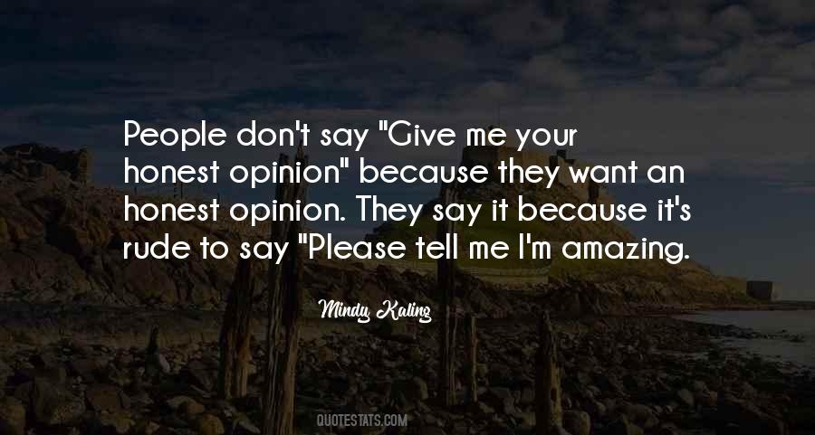Rude Honest Quotes #478093