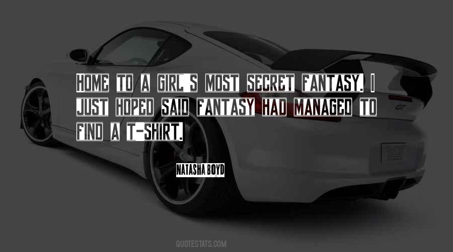 Fantasy Girl Quotes #1310885