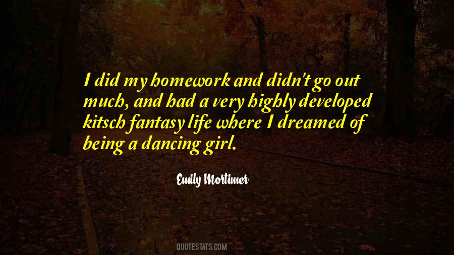 Fantasy Girl Quotes #1378136
